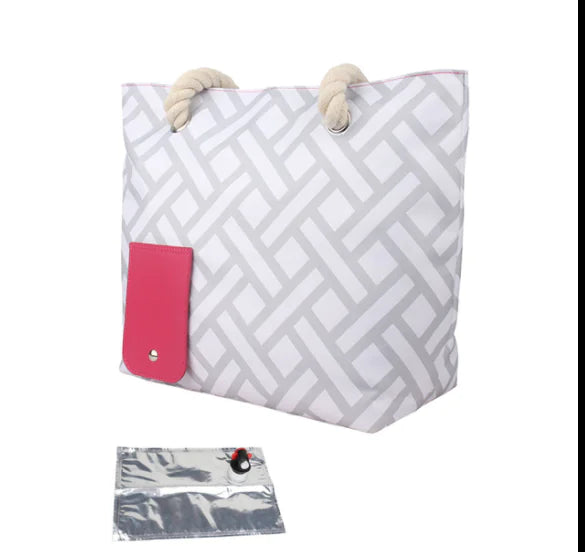 Chic Insulated Wine Tote