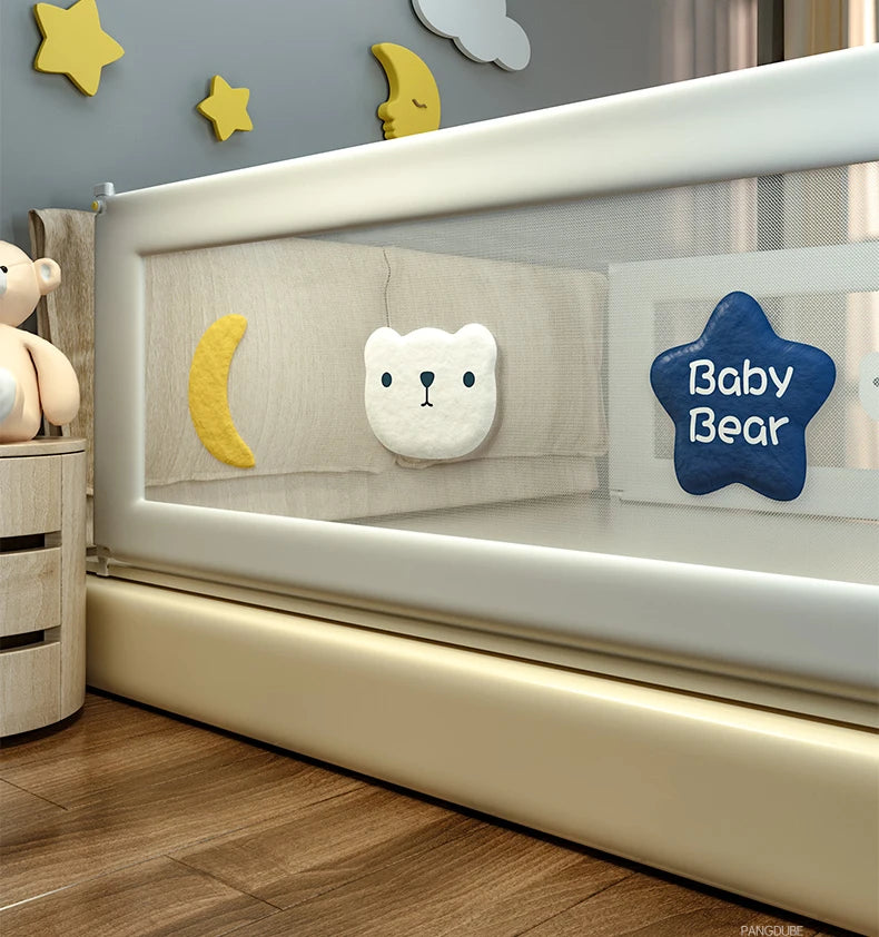 PANGDUBE 1pc Baby Bed Guardrail Bed Rail Guard for Kid Fence for Bed Protective Barrier for Bed Safety Railing for Children Bed