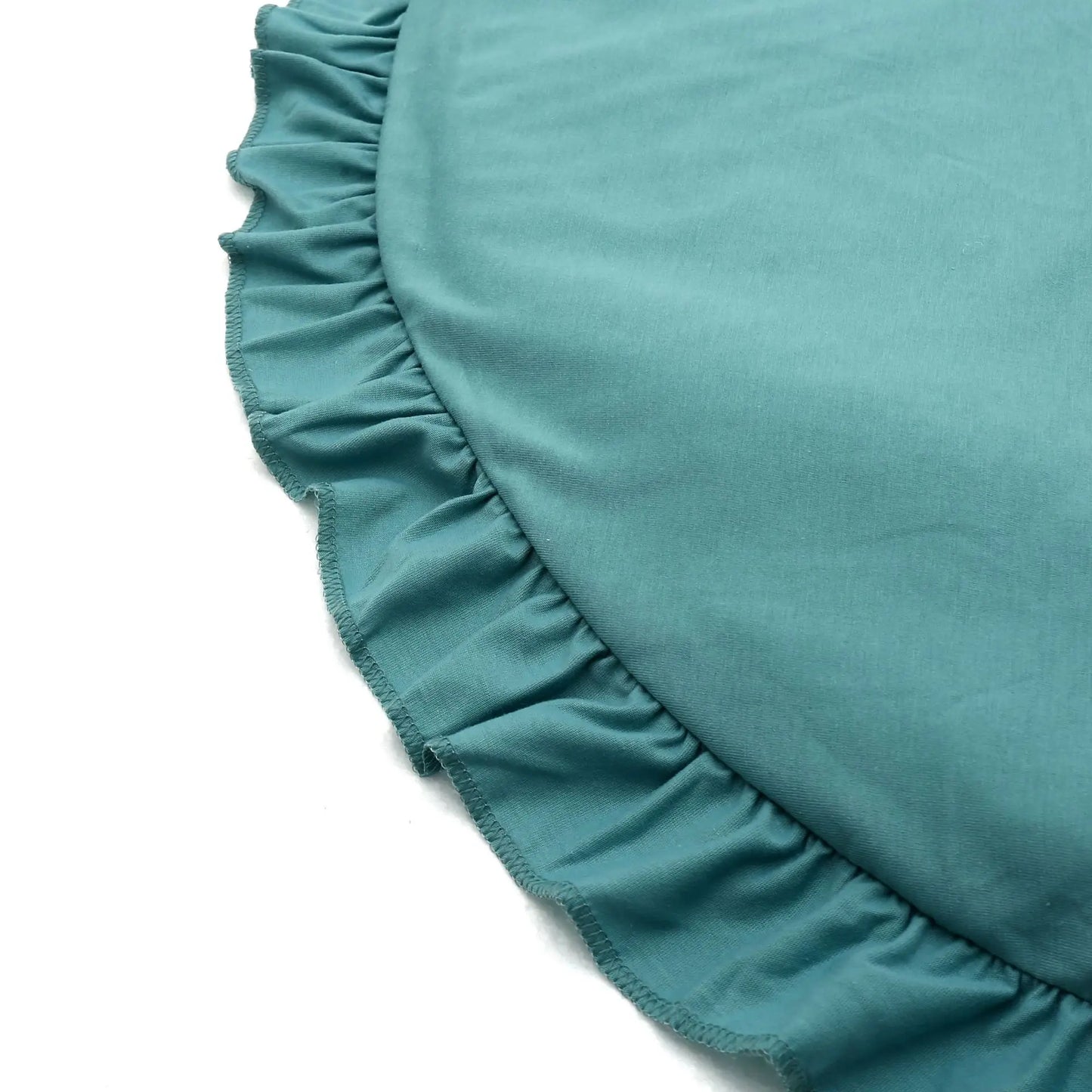 100cm Newborn Baby Padded Play Mats Soft Cotton Crawling Mat Girls Game Rugs Round Floor Carpet For Kids Interior Room Decorate