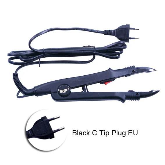 1pc JR-611 A/B/C tip Constant Heat Iron Hair Connectors Hair Extensions Tools Fusion Iron Wand Iron Melting Tool+EU outlet - AIAZ