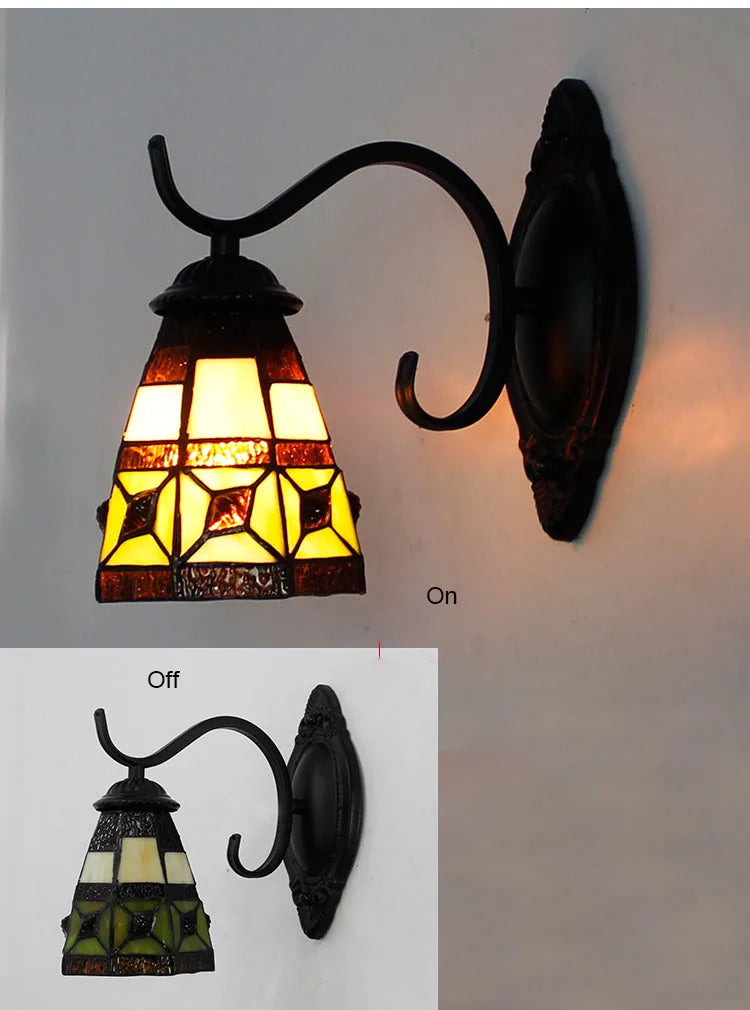 Artpad Mosaic Lamp Handmade Turkish Lamp Moroccan Ottoman Style Mosaic Wall Lamp Home Bedroom Restaurant Cafe Decoration Light