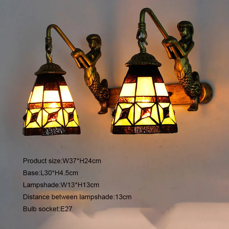 Artpad Mosaic Lamp Handmade Turkish Lamp Moroccan Ottoman Style Mosaic Wall Lamp Home Bedroom Restaurant Cafe Decoration Light