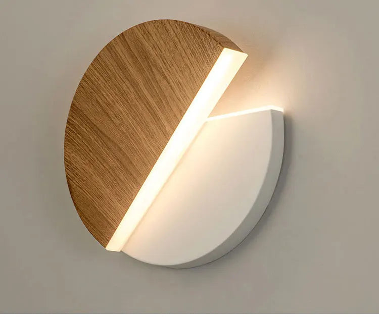 LED Wall Lamp 360 Degree Rotation Adjustable Bedside Lights White Black Creative Wall Light Modern Bedroom Loft Aisle Lamps