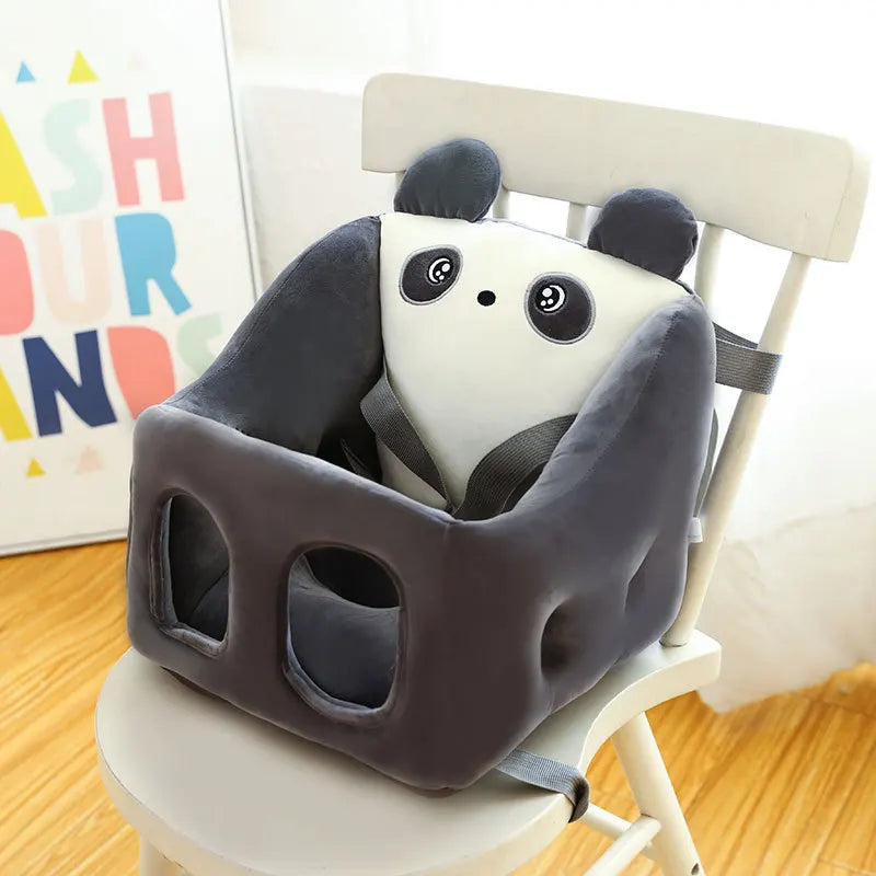 Portable Baby Learning To Sit Chair Sofa Multi-function Cartoon Kids Dining Seat Only Cover NO Filling For Toddler ChildrenLB654