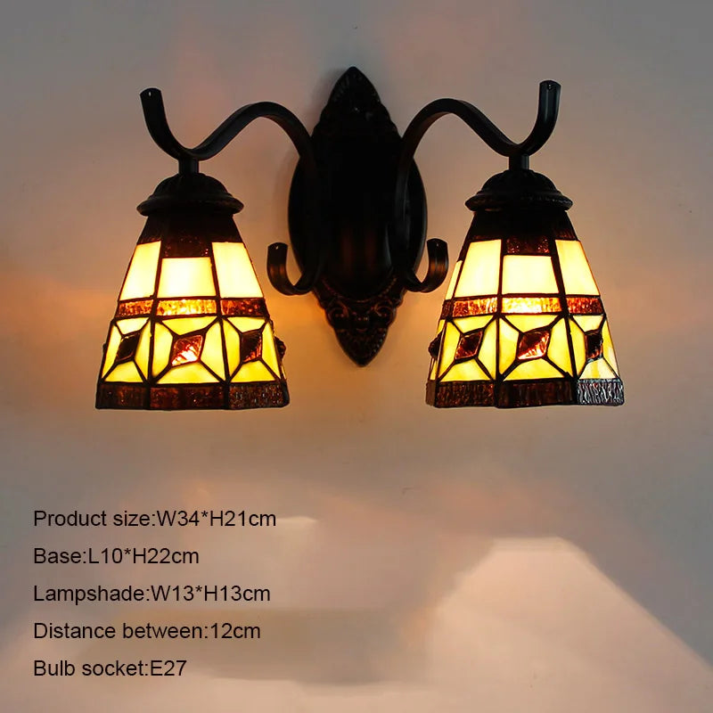 Artpad Mosaic Lamp Handmade Turkish Lamp Moroccan Ottoman Style Mosaic Wall Lamp Home Bedroom Restaurant Cafe Decoration Light