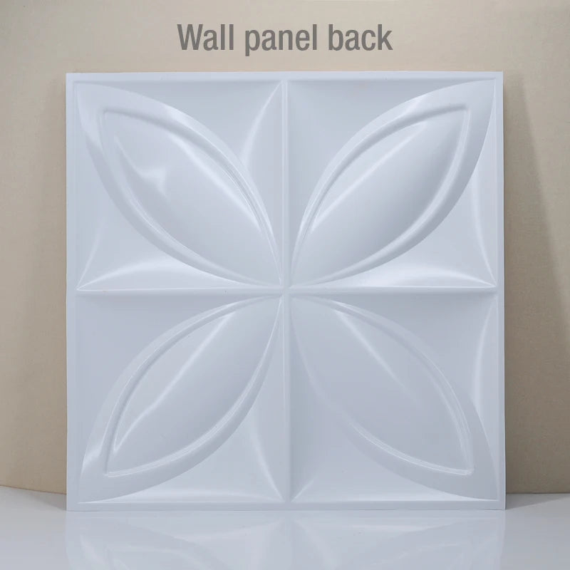 30x30cm 3D three-dimensional wall sticker decorative living room wallpaper mural waterproof 3d wall panel mold bathroom kitchen