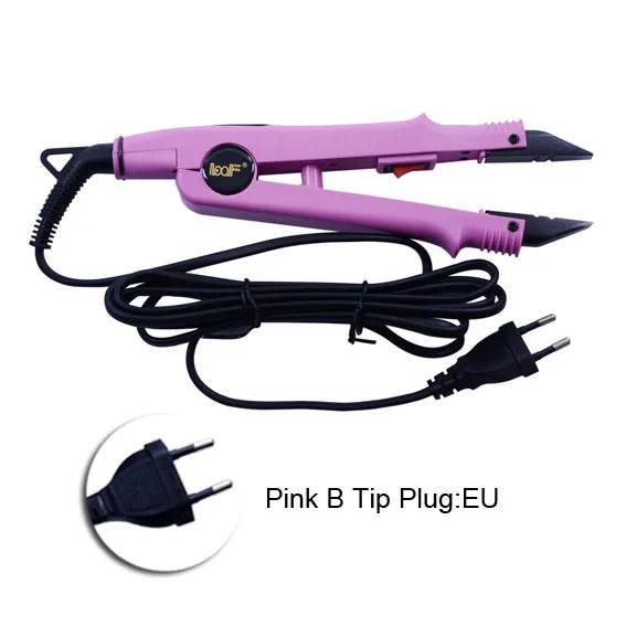 1pc JR-611 A/B/C tip Constant Heat Iron Hair Connectors Hair Extensions Tools Fusion Iron Wand Iron Melting Tool+EU outlet - AIAZ