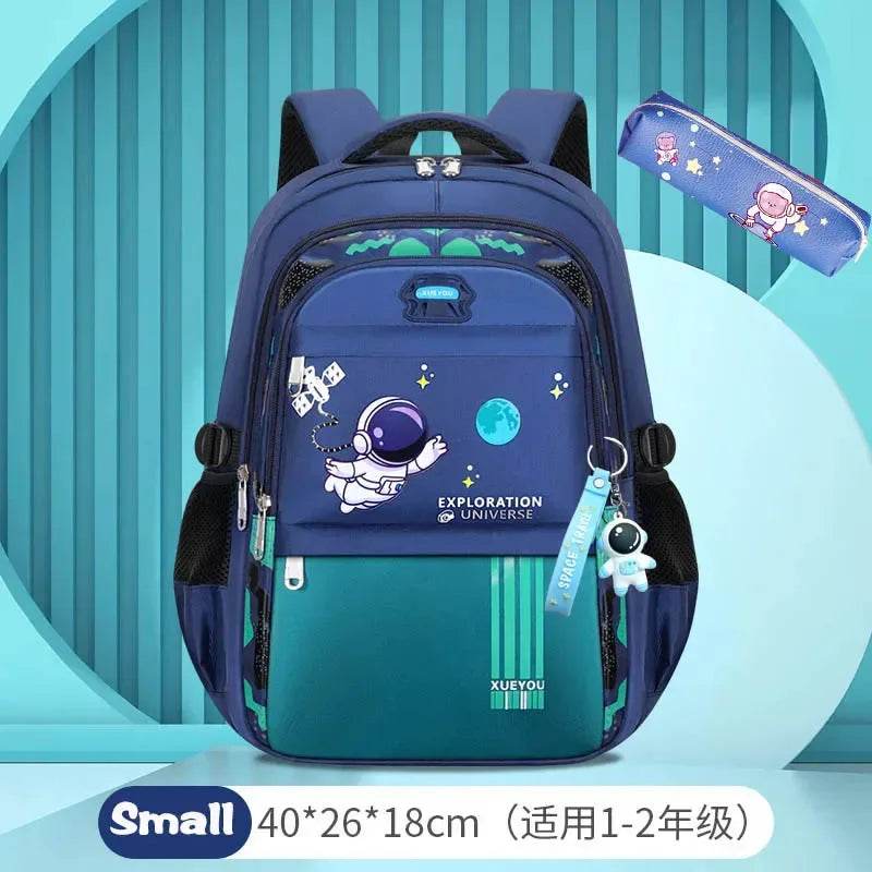 School Bags for Boys Shoulder Backpack Bagutte Children Spinal Protection Light Big Capacity New Astronaut Waterproof Kids - AIAZ