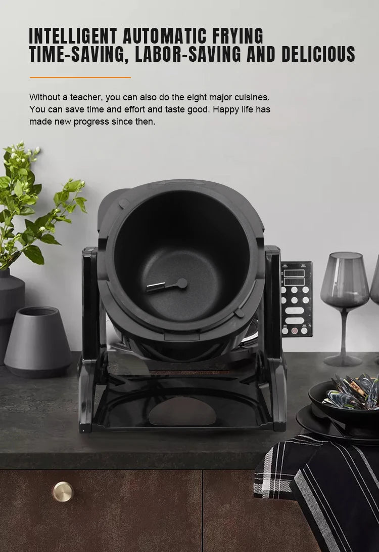 Cooking Robot Latest High Quality Fully Automatic Commercial Kitchen Multifunctional Cooking Machine