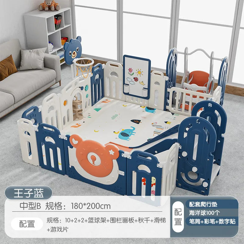 XL Fence Baby Fence Children's Game Floor Baby Indoor Household Fence