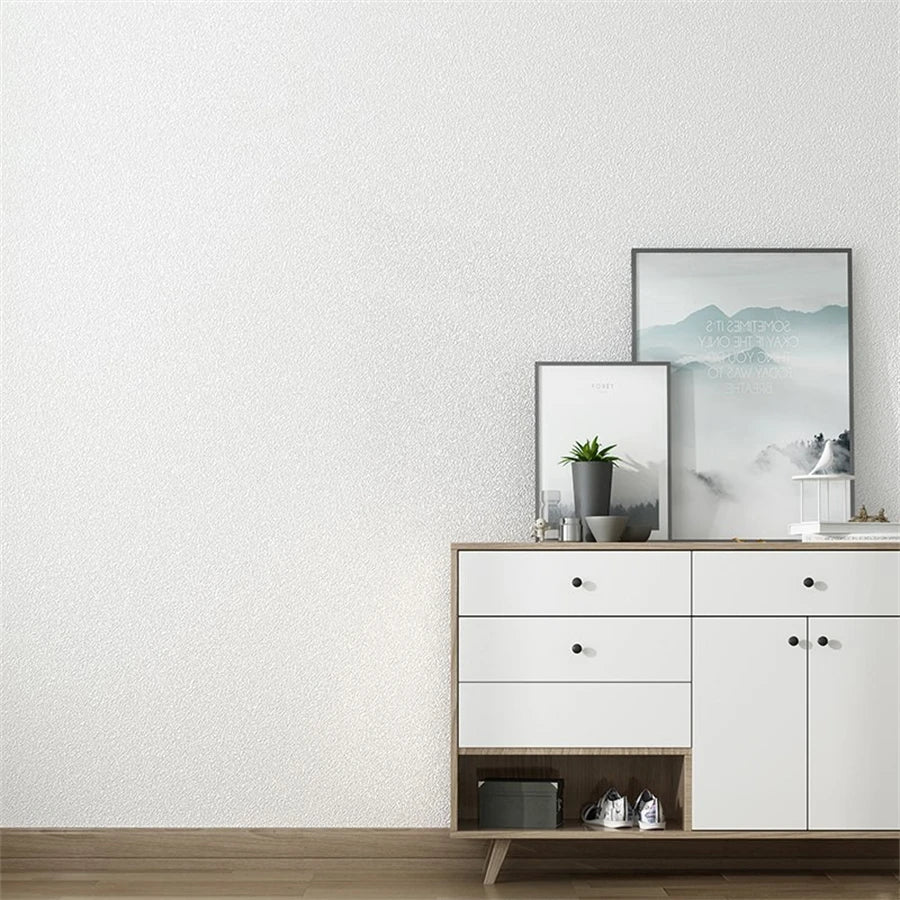 Self Adhesive 3D Panel Linen Wallpaper Foam Soundproof Waterproof 3D Diatom mud Wall Sticker modern simple Bedroom Wallpaper