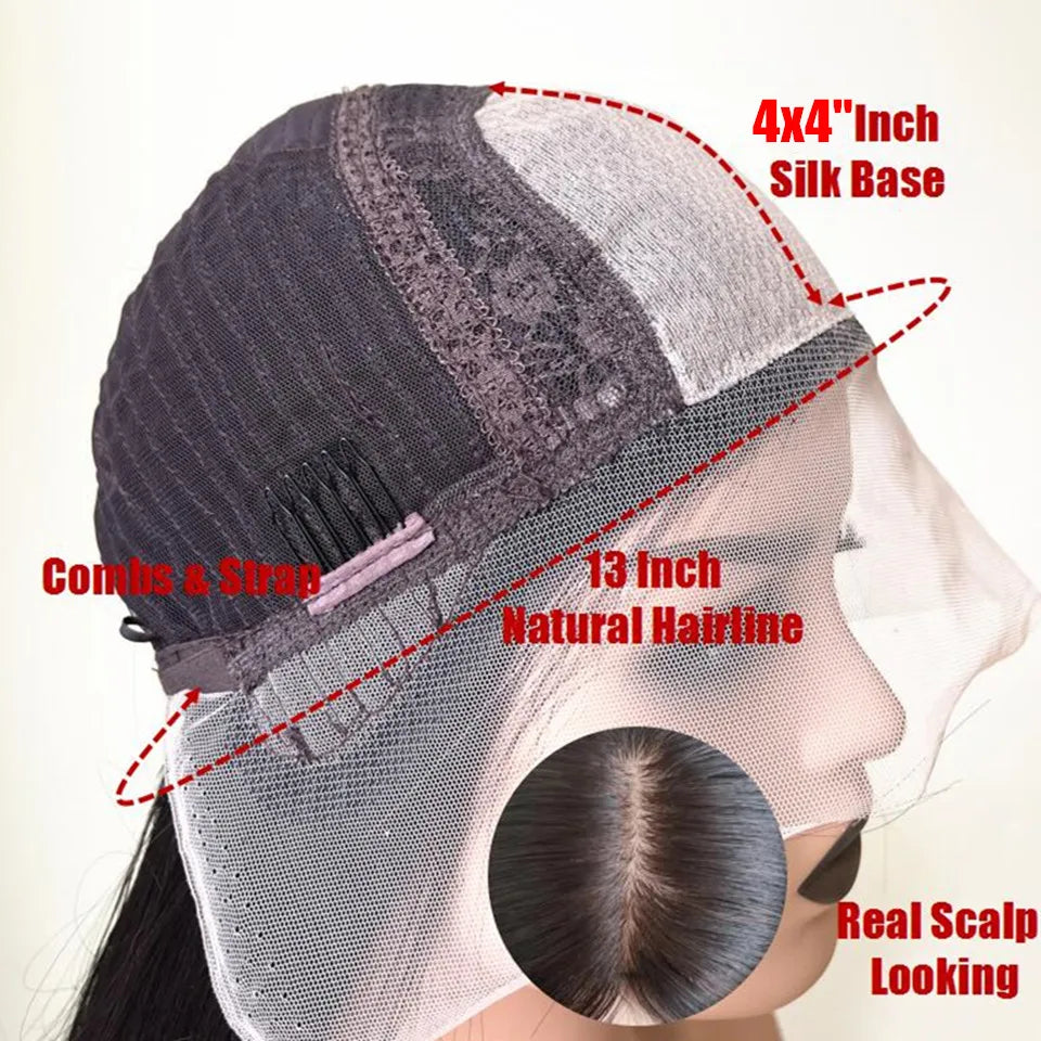 13x6 Lace Frontal Body Wave Wig Brown Roots Ombre Blonde 13x4 Lace Front Human Hair Wigs Baby Hair Transparent 5x5 Closure Wig