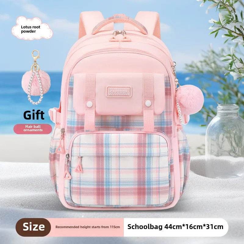 SET Backpacks for Girls School Bags Aesthetic Backpack Elementary Student Teen Girls Cute Bookbag Kids Backpack Girls mochila - AIAZ