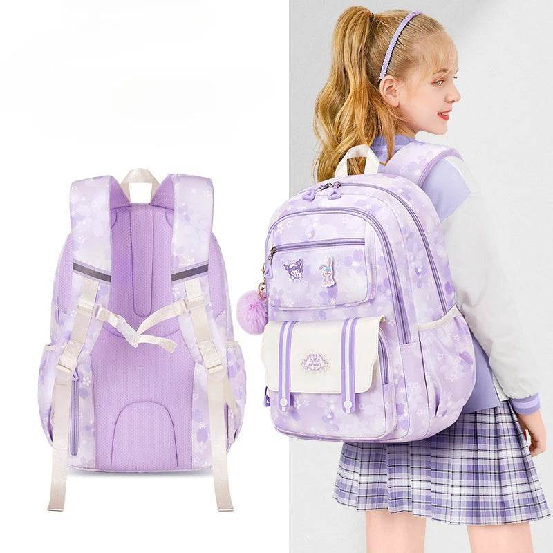 School Bags for Girls Primary School Backpacks Kids Waterproof Princess Backpack Children Cute Bookbag Mochilas Para Estudiantes - AIAZ
