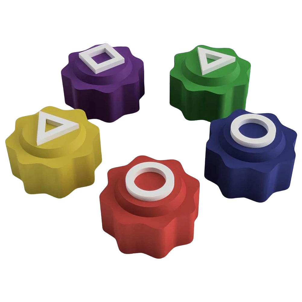 Korean Traditional Play Game Fun Gonggi Jack Stone Pebbles Set Hand Eye Coordination Training Toy Gong gi Set Party Board Game - AIAZ