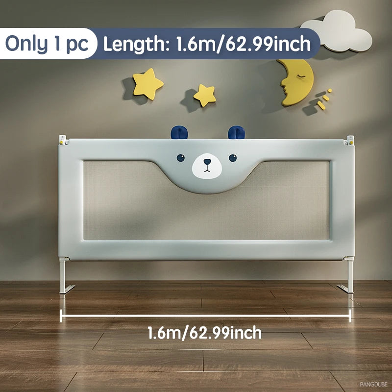 PANGDUBE 1pc Baby Bed Guardrail Bed Rail Guard for Kid Fence for Bed Protective Barrier for Bed Safety Railing for Children Bed