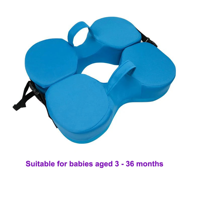 Non-inflatable Baby Swimming Floating Ring Anti Rollover Kid Swim Trainer Child Underarm Swimming Ring for 3-36 Months Baby