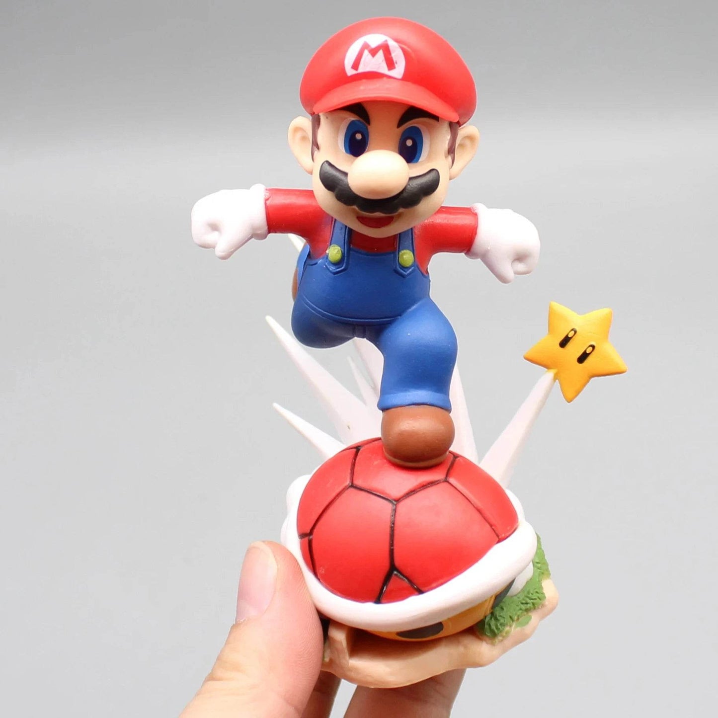 Super Mario Anime Figure Cartoon Grand Running Mario Bros anime Action Figurine PVC Statue Model Collection Desk Doll Toy Gifts - AIAZ