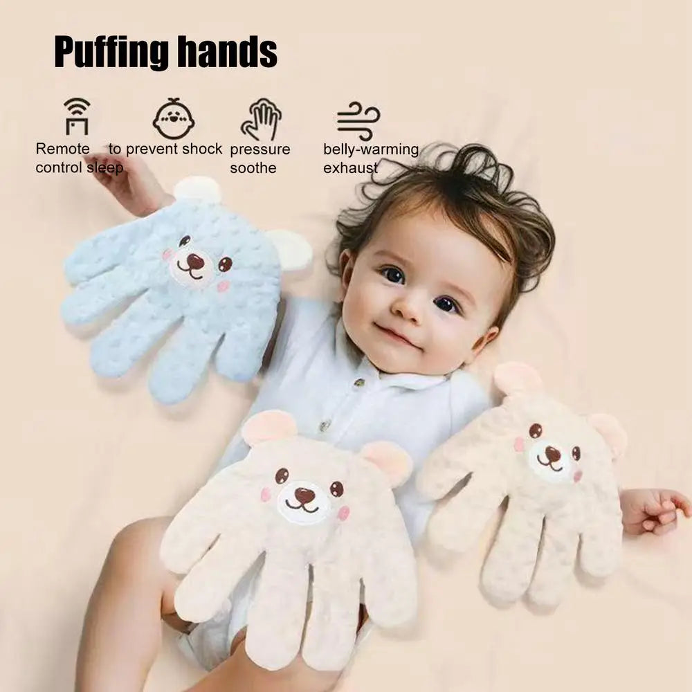 Baby Patting Sleeping Toy Patting Soother Pillow for Baby Automatic Pat Soother Cute Dolls Cartoon Animal Sleeping Aid Startle