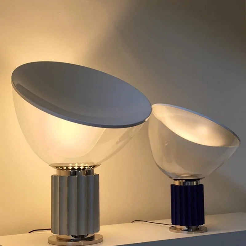 Modern Classic LED Table Light Italian Design Glass Desk Reading Lamps Bedroom Living Room Home Decor Lighting Fixtures