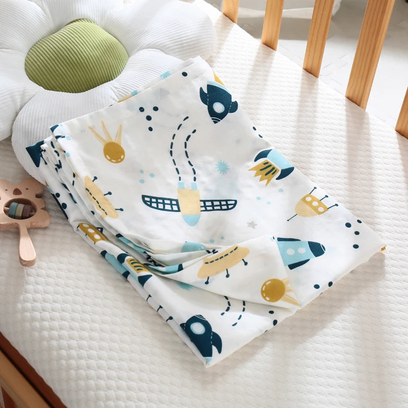 Newborn Delivery Room Bag, Soft and Skin-Friendly Baby Swaddle Wrap, Baby Bath Towel, Baby Blanket, Available in All Seasons