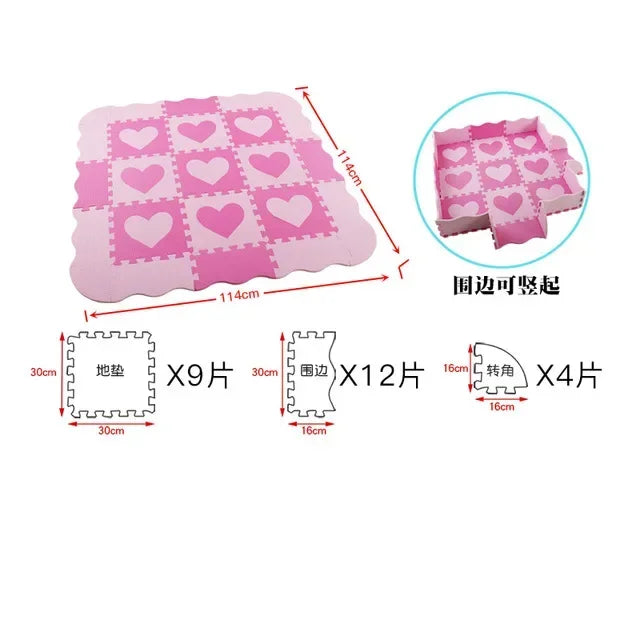 Animal Pattern Baby Play Mat Puzzle Toys For Kids Children EVA Foam Yoga Crawling Mats Floor Tapete Room Decor Baby Child Gifts