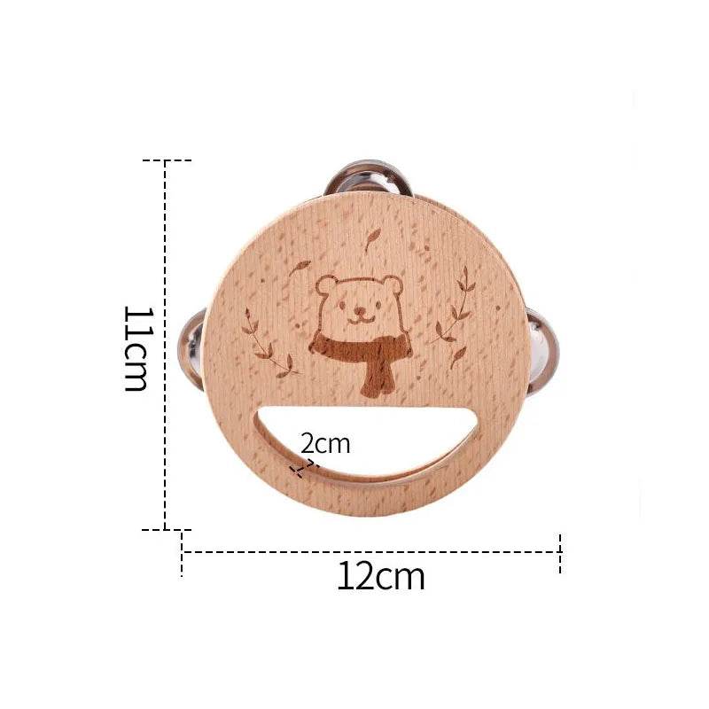 Musical Montessori Toys Baby Toys Rattle Bell Drum Xylophone Percussion for 0 3 Year Kids Early Educational Instruments Toys - AIAZ