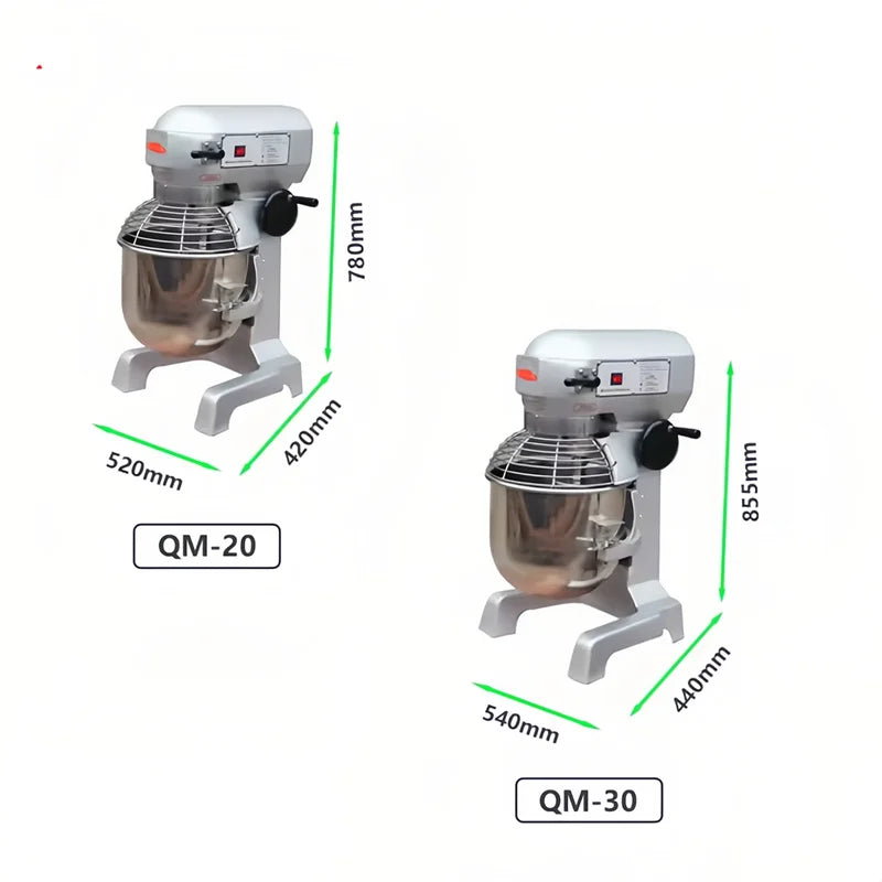 10L 20L 30L 40L Electric Kitchen Mixer Food Processors Portable Electric Mixer Hand Blender Home Appliance Mixing Equipment