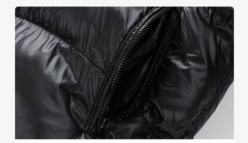 Men's Winter Coat Hooded Padded Jacket 2025 woman Heavyweight Warm Thick Thermal Outerwear Black Cold Weather Casual Streetwear - AIAZ