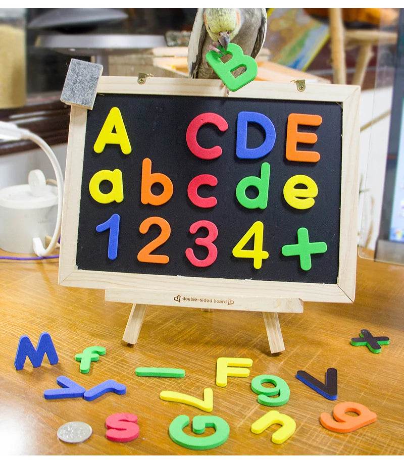 24-76pcs Magnetic Alphabet Letters EVA Foam Refrigerator Stickers Toddlers Kids Learning Spelling Counting Educational Toys Gift - AIAZ