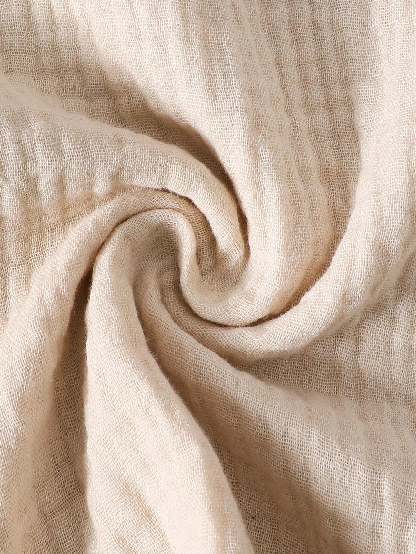 Summer Baby Boy Wrinkled Quarter Button Top & Shorts Sets