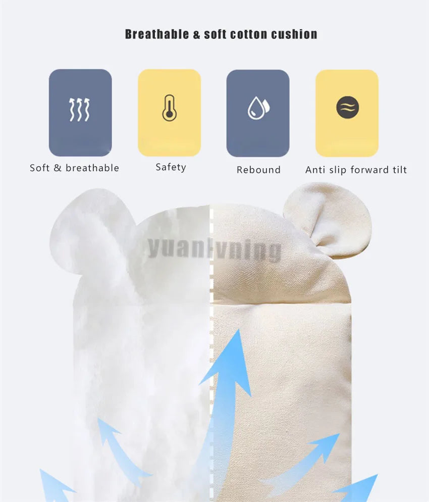 Kids Swing Portable Ceiling Suspended Chair With Seat Cushion Kids Baby Children's Hammock with Safety Belt For Kids Babies