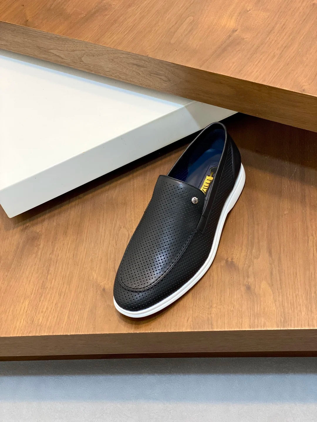 OECHSLI Shoes Cowhide Suede 2025 new breathable comfortable quality genuine leather comfort Men‘s European big size 38-46