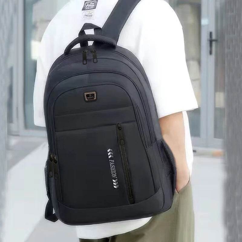 Men's and Women's Dual-Shoulder Backpacks, School Bags, School Bags for High School Students, Travel Dual-Shoulder Backpacks - AIAZ