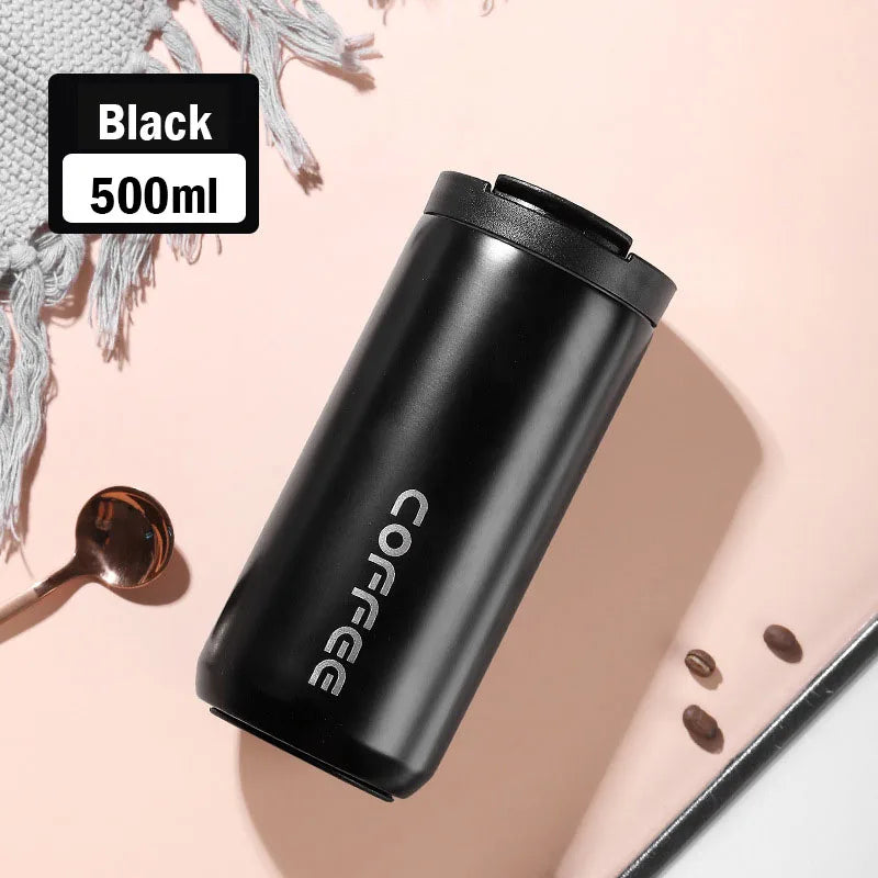 Xiaomi 400ml/500ml Double Stainless Steel 304 Coffee Mug Leak-Proof Thermos Bottle Mug Travel Thermal Cup Portable Youpin Gifts