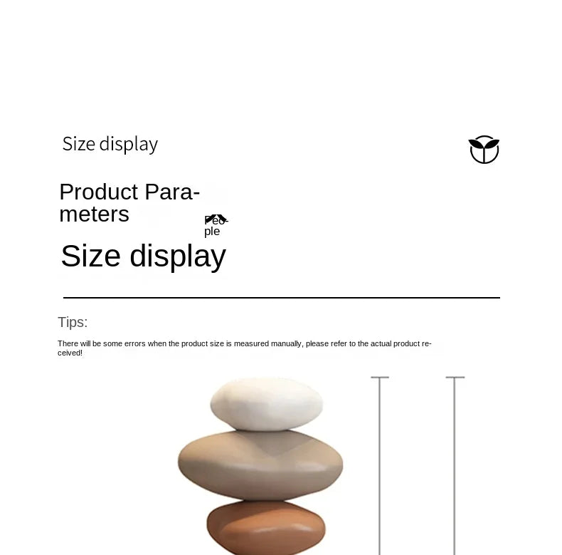 Modern Art Feng Shui Stone Resin Sculpture Wine Cabinet Decor Living Room Desktop Home Decoration Stone Statue Model Figurines