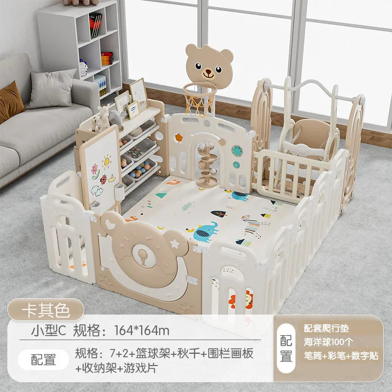 XL Fence Baby Fence Children's Game Floor Baby Indoor Household Fence