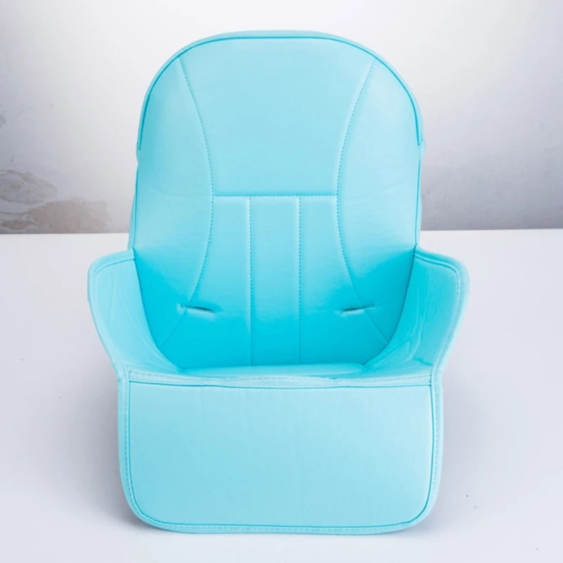 Baby Highchair Seat Cushion Thicken PU Leather Sponge Children Dinning Chair Booster Cushion Pad