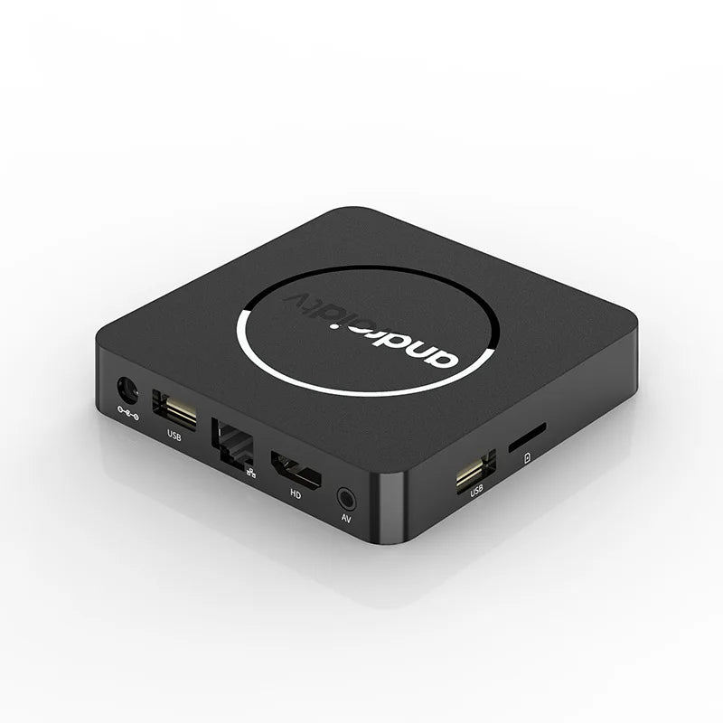 Q10 Android14 8K HDR10+ Smart TV Box Allwinner H313 128G Dual Wifi BT5.0 Set Top Box Media Player with Google Voice Assistant