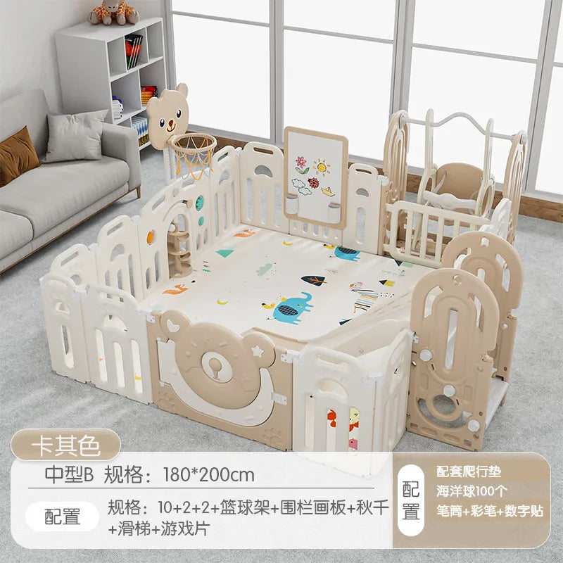 XL Fence Baby Fence Children's Game Floor Baby Indoor Household Fence
