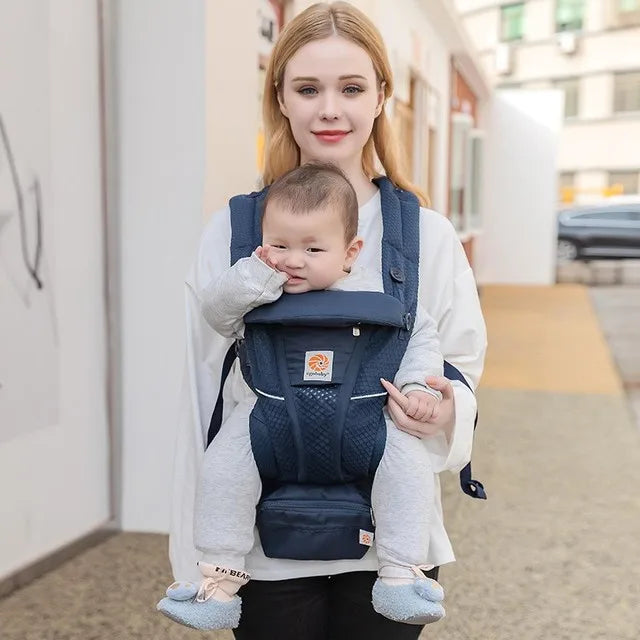 Breeze Omni Baby Carrier Multifunction Breathable Infant Carrier Backpack Kid Carriage Toddler baby Sling Wrap Suspenders 360