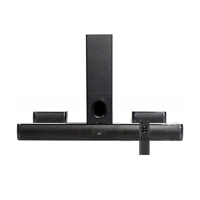 240W 5.1CH Soundbar with Subwoofer,2-in-1 Detachable Bluetooth 5.0 Soundbar for Smart TV,Home Theater Bluetooth Speakers