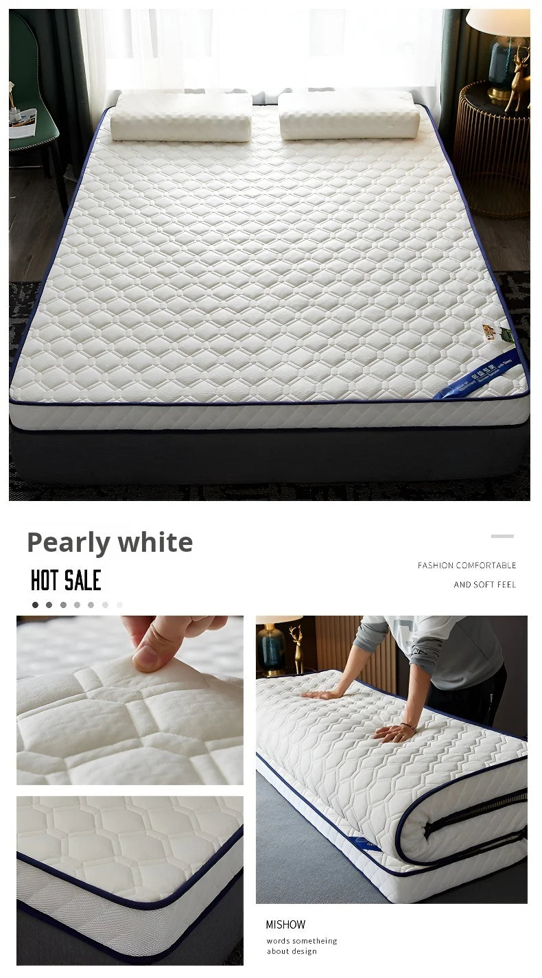 Household 6cm Thick Latex Mattress Student Dormitory Single Soft Bed Mat
