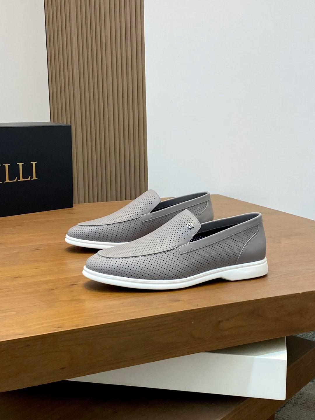 OECHSLI Shoes Cowhide Suede 2025 new breathable comfortable quality genuine leather comfort Men‘s European big size 38-46