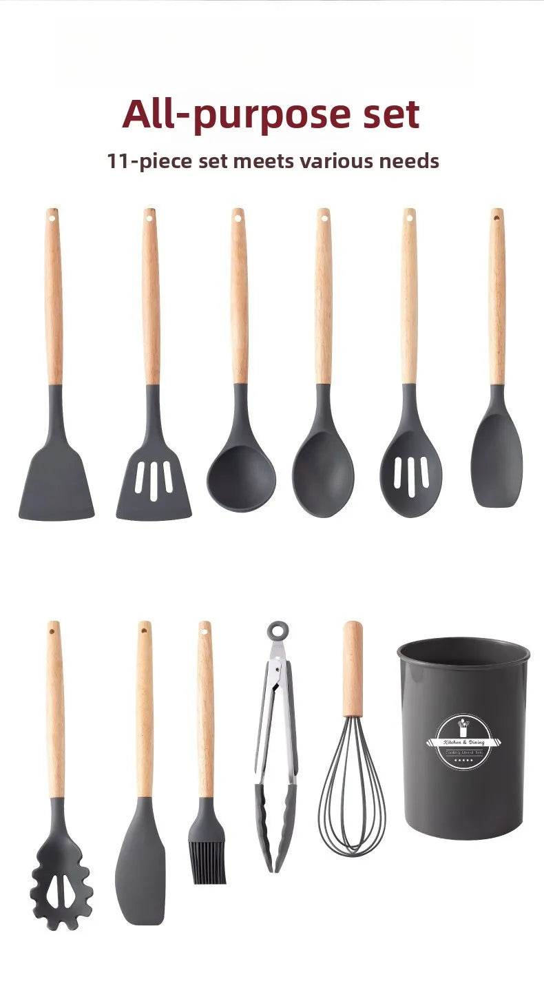 DONNOR Best Ceramic Non-Stick Frying Pan Cookware 18 Piece Set Scratch-Resistant Reusable with Lid and Spatula Dishwasher-Safe - AIAZ