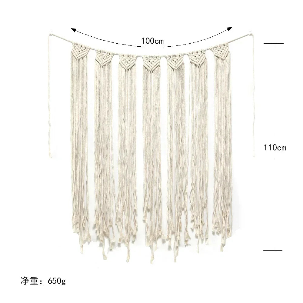 Wall Decoration Handwoven Tapestry Home Wall Decor Background Wall Decor Bohemian Hanging Decoration Wedding Decoration