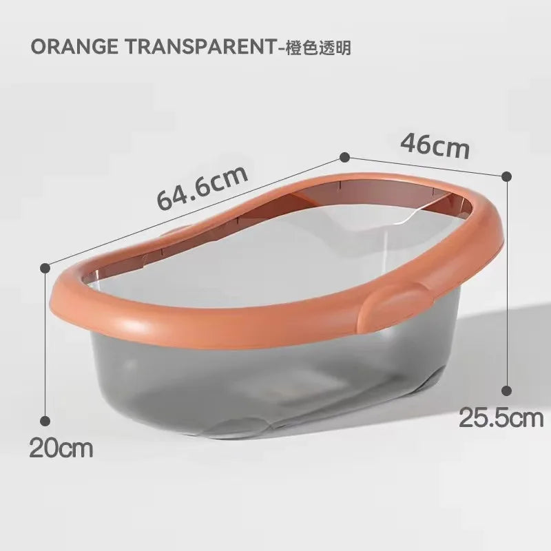 Newborn Baby Bathtub Thickened Plastic Portable Bath Tub for Toddlers Kids Eco-Friendly Transparent Design Big Size