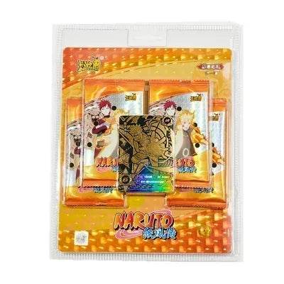 KAYOU Genuine Naruto Cards Box Anime Figure Card Booster Pack Sasuke Collection Flash Card Toy Birthday Christmas Gift for Kids - AIAZ
