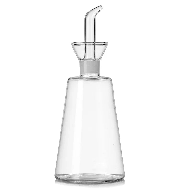 High Borosilicate Glass Oil Pot Household Leak-proof Oil Tank Seasoning Pot Household Portioning Seasoning Bottle Kitchen Tool