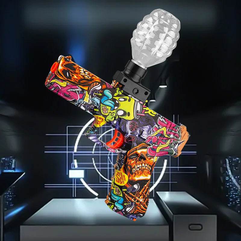 3.7v electric gel ball toy gun Summer outdoor parent-child team interaction Multiple skin options available - AIAZ